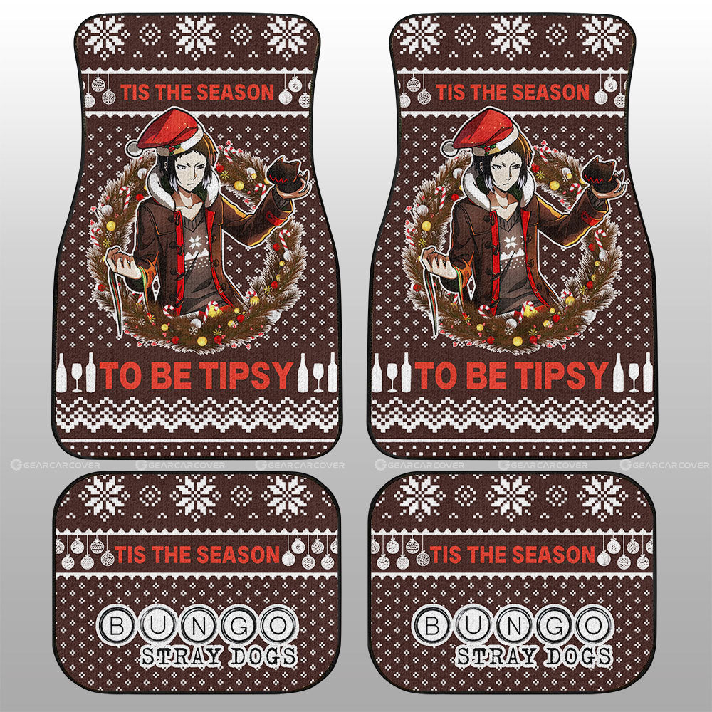 Ryunosuke Akutagawa Car Floor Mats Custom Car Accessories - Gearcarcover - 1