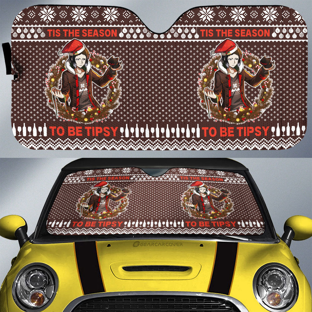 Ryunosuke Akutagawa Car Sunshade Custom Car Accessories - Gearcarcover - 1