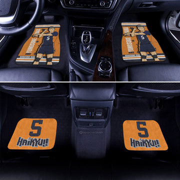 Ryunosuke Tanaka Car Floor Mats Custom Car Accessories - Gearcarcover - 1