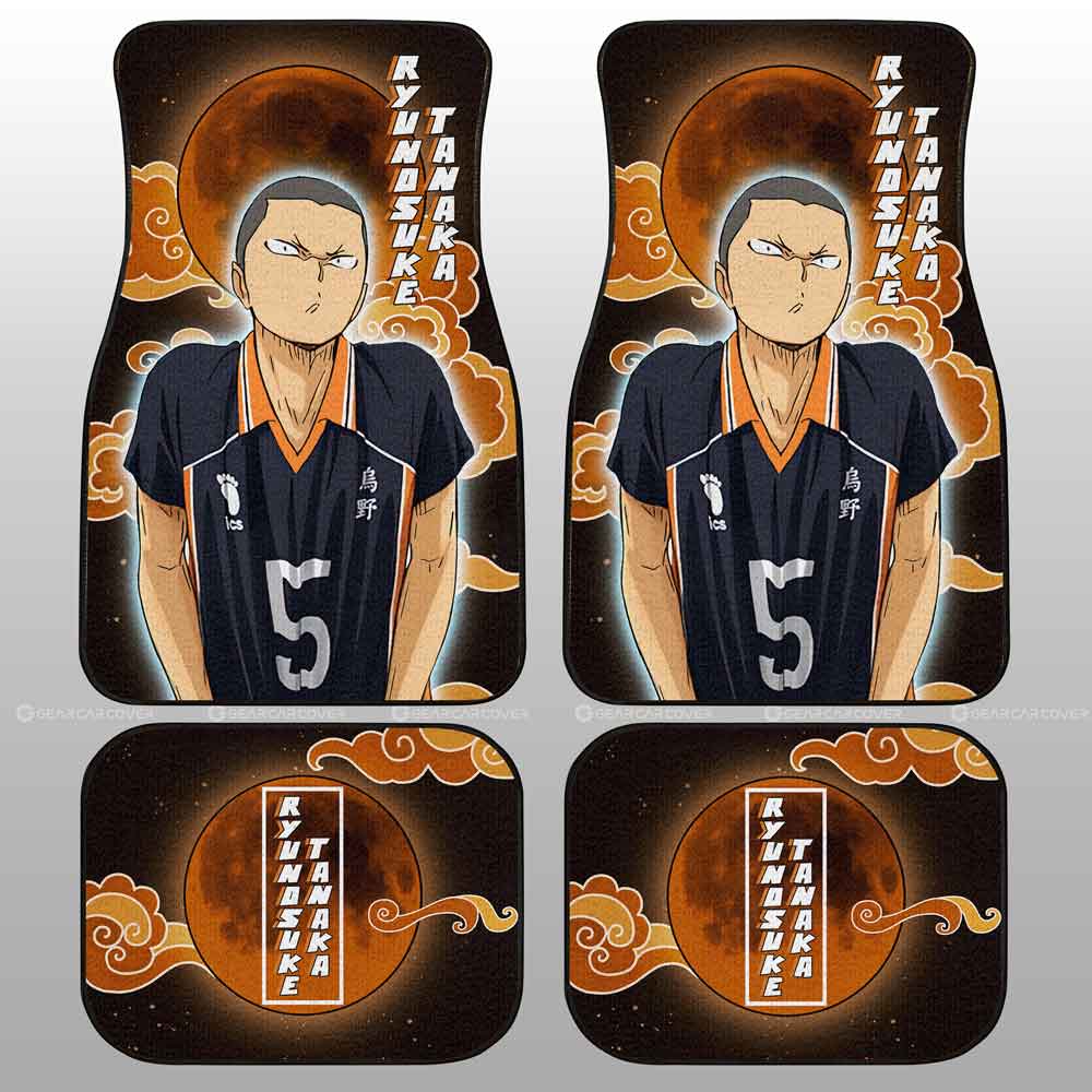 Ryunosuke Tanaka Car Floor Mats Custom For Fans - Gearcarcover - 2