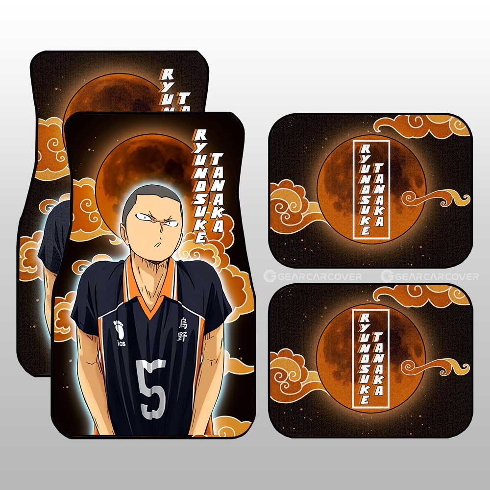 Ryunosuke Tanaka Car Floor Mats Custom For Fans - Gearcarcover - 1