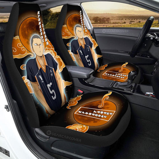 Ryunosuke Tanaka Car Seat Covers Custom For Fans - Gearcarcover - 1
