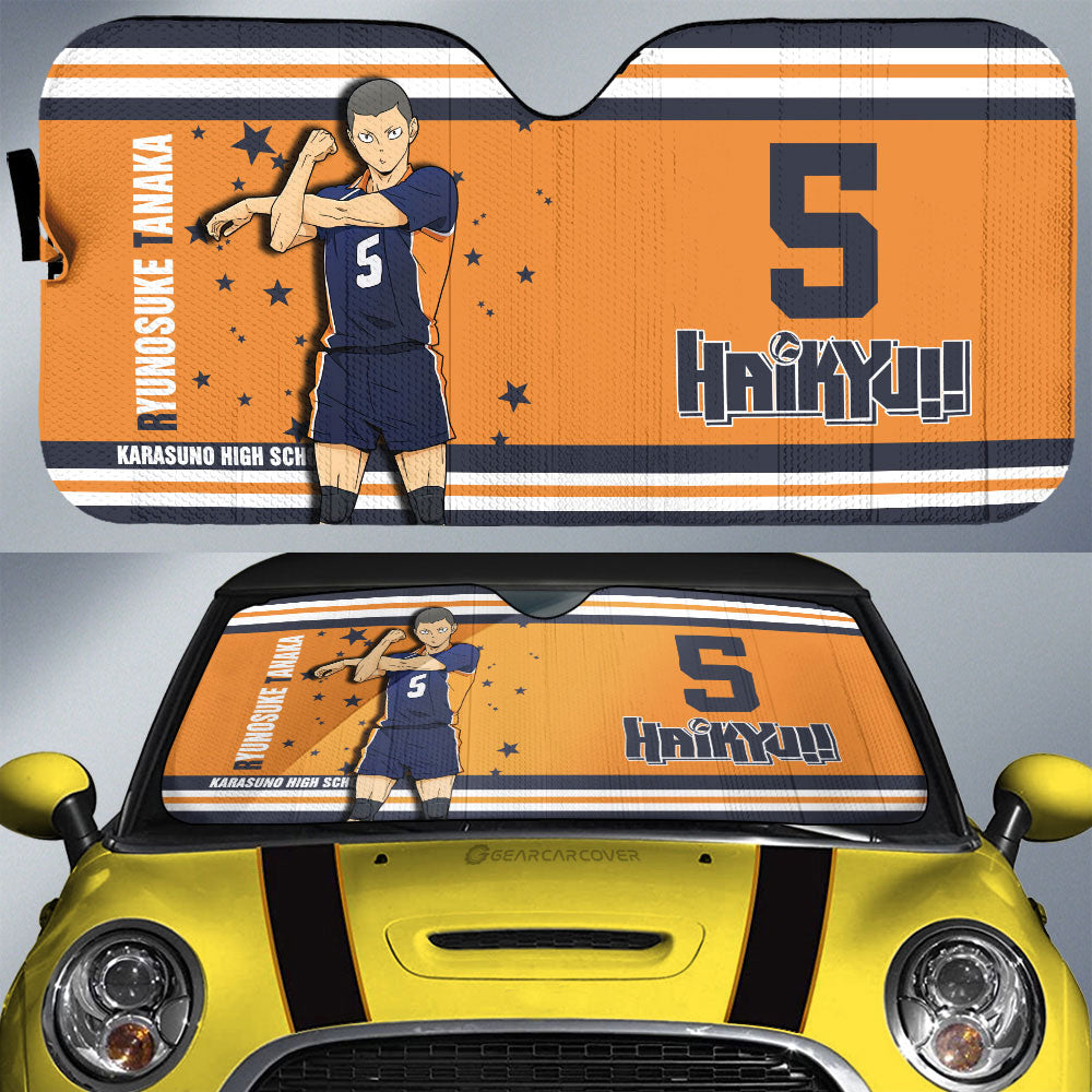 Ryunosuke Tanaka Car Sunshade Custom Car Accessories - Gearcarcover - 1