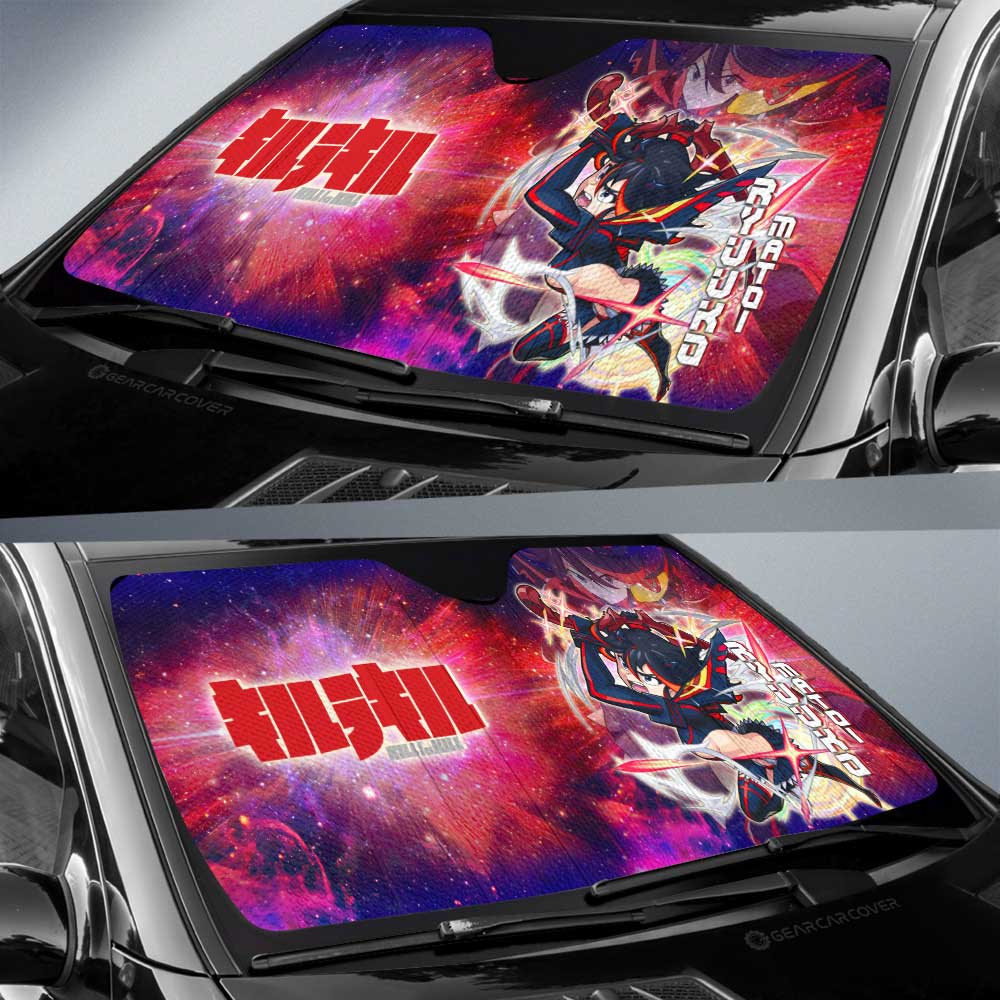 Ryuuko Matoi Car Sunshade Custom Characters Car Accessories - Gearcarcover - 2