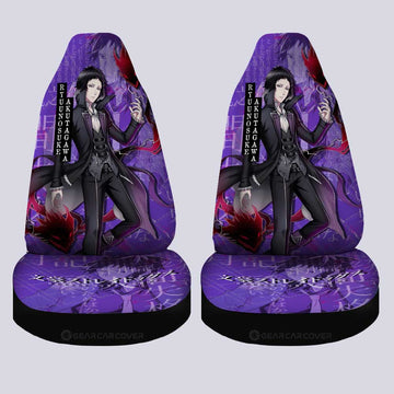 Ryuunosuke Akutagawa Car Seat Covers Custom Car Accessories - Gearcarcover - 1