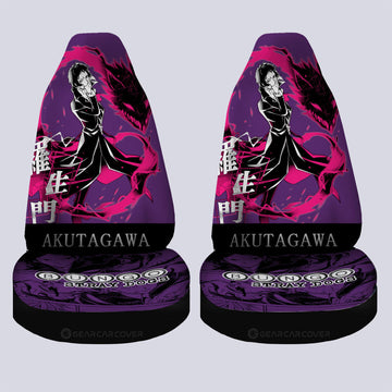 Ryuunosuke Akutagawa Car Seat Covers Custom Car Accessories - Gearcarcover - 1