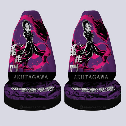 Ryuunosuke Akutagawa Car Seat Covers Custom Car Accessories - Gearcarcover - 1