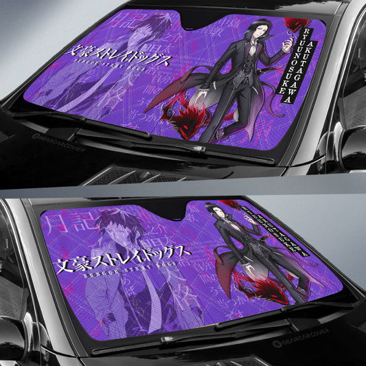 Ryuunosuke Akutagawa Car Sunshade Custom Car Interior Accessories - Gearcarcover - 2