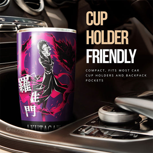 Ryuunosuke Akutagawa Tumbler Cup Custom Car Interior Accessories - Gearcarcover - 2