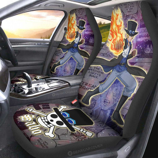 Sabo Car Seat Covers Custom Car Accessories Manga Galaxy Style - Gearcarcover - 2