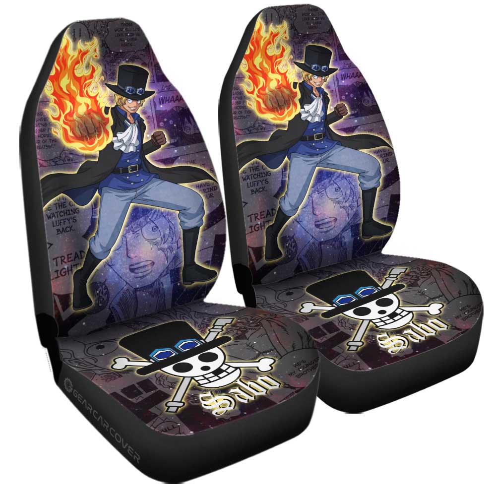 Sabo Car Seat Covers Custom Car Accessories Manga Galaxy Style - Gearcarcover - 3