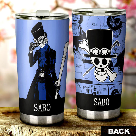 Sabo Tumbler Cup Custom Car Accessories Manga Style - Gearcarcover - 1