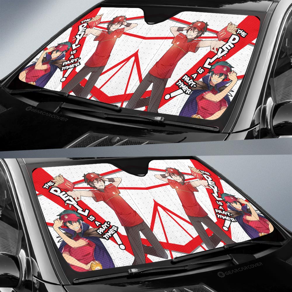 Sadao Maou Car Sunshade Custom ! Car Accessories - Gearcarcover - 2