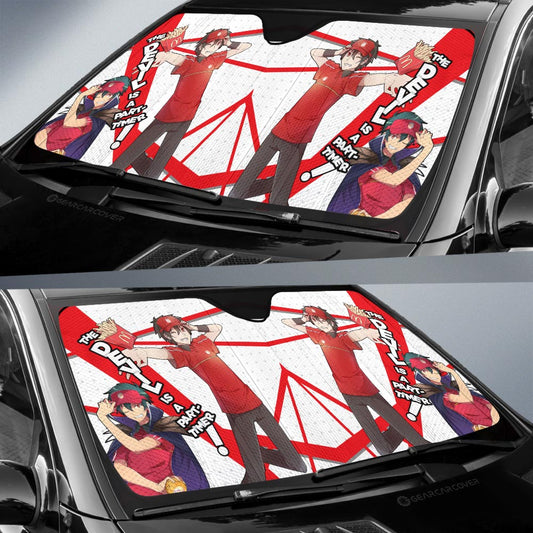 Sadao Maou Car Sunshade Custom ! Car Accessories - Gearcarcover - 2