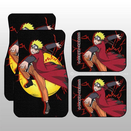 Sage Car Floor Mats Custom Shippuden Anime - Gearcarcover - 1