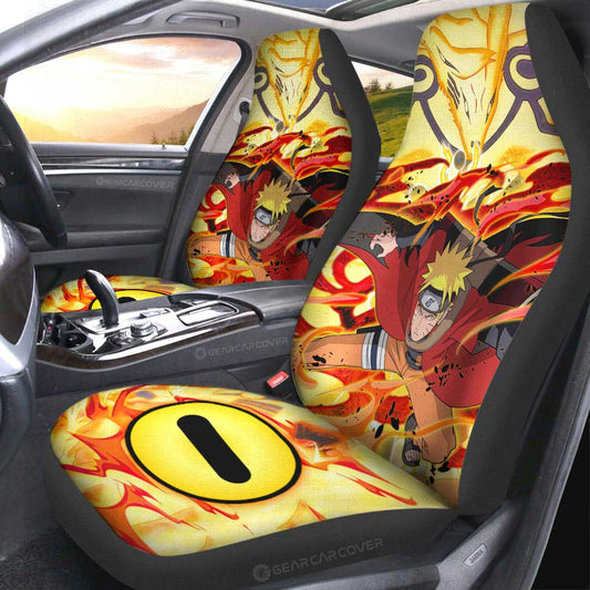 Sage Car Seat Covers Custom Sharingan Eye Car Accessories - Gearcarcover - 2