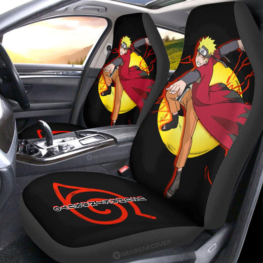 Sage Car Seat Covers Custom Shippuden Anime - Gearcarcover - 2