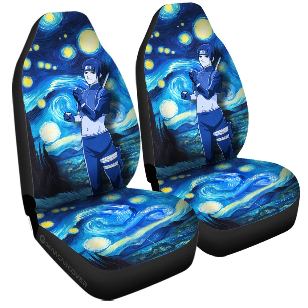 Sai Car Seat Covers Custom Starry Night Styles - Gearcarcover - 3