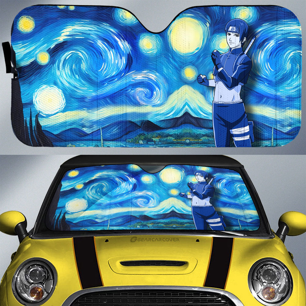 Sai Car Sunshade Custom Starry Night Styles - Gearcarcover - 1