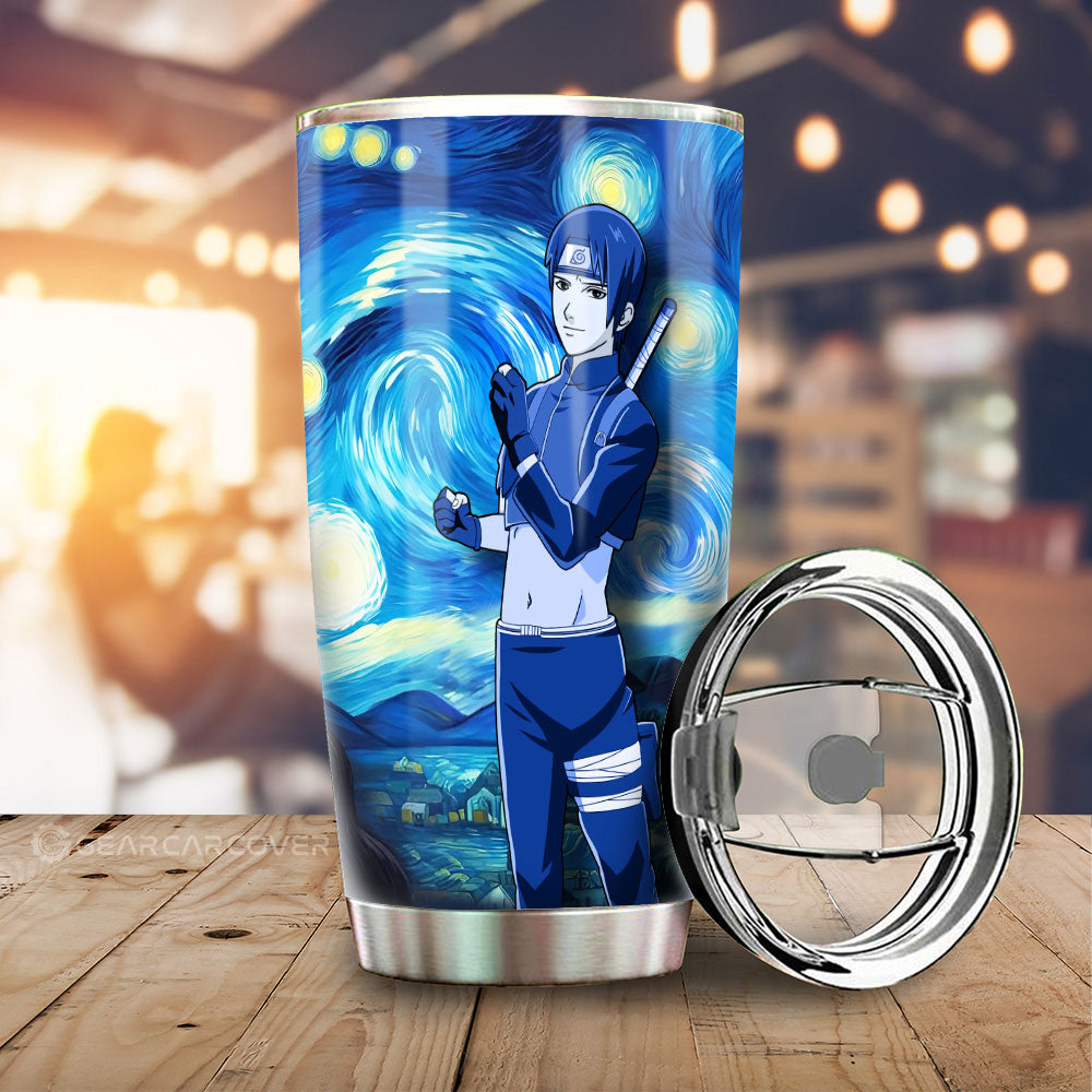 Sai Tumbler Cup Custom Starry Night Styles - Gearcarcover - 1