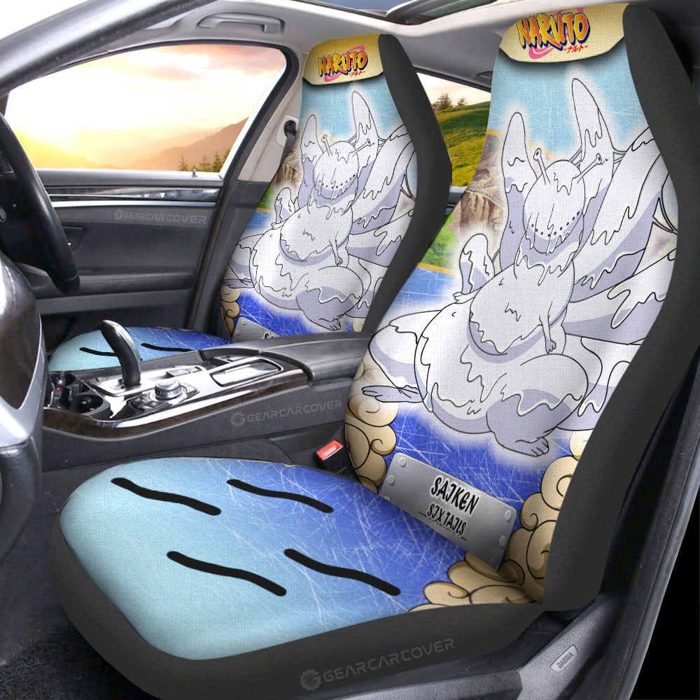 Saiken Car Seat Covers Custom Anime Car Accessories - Gearcarcover - 3