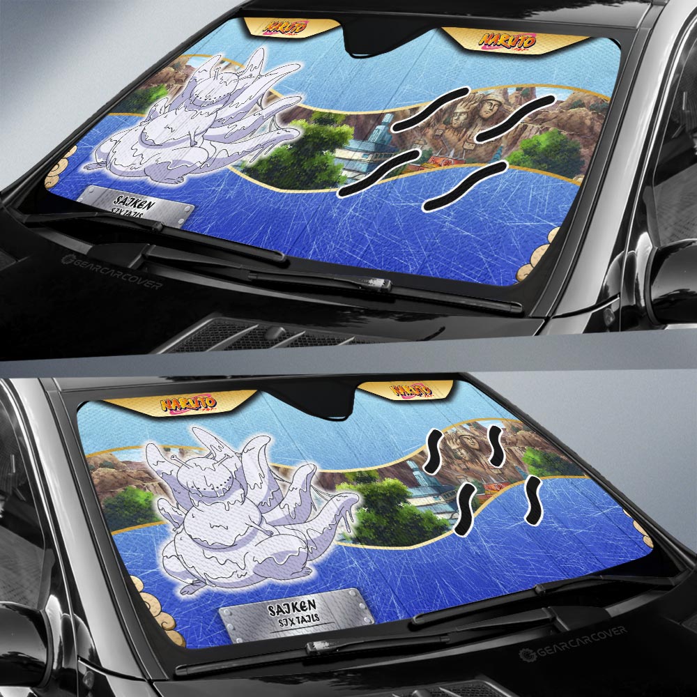 Saiken Car Sunshade Custom Anime Car Interior Accessories - Gearcarcover - 3