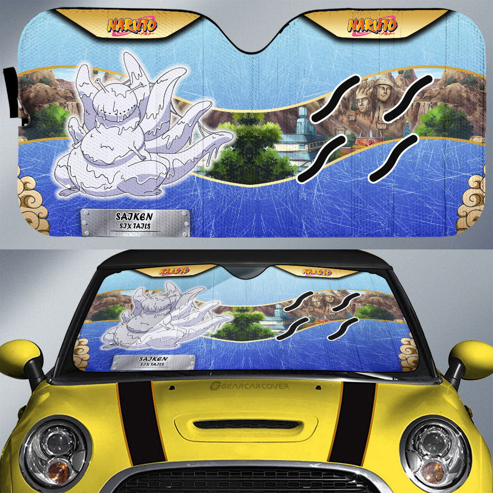 Saiken Car Sunshade Custom Anime Car Interior Accessories - Gearcarcover - 1