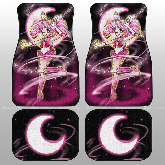 Sailor Chibi Moon Car Floor Mats Custom Car Accessories - Gearcarcover - 1