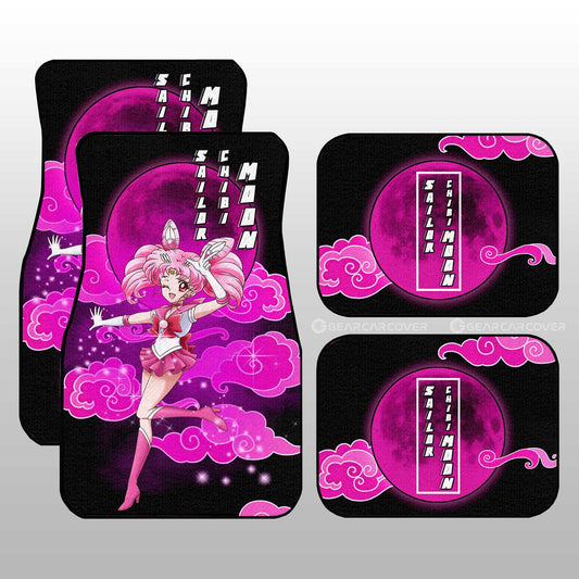 Sailor Chibi Moon Car Floor Mats Custom Car Interior Accessories - Gearcarcover - 1