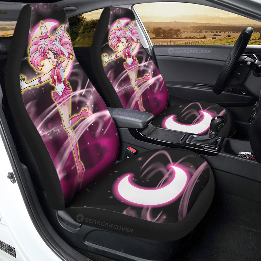 Sailor Chibi Moon Car Seat Covers Custom Car Accessories - Gearcarcover - 3