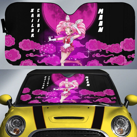 Sailor Chibi Moon Car Sunshade Custom Car Accessories - Gearcarcover - 1