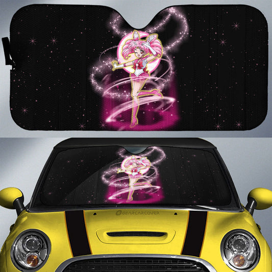 Sailor Chibi Moon Car Sunshade Custom Car Interior Accessories - Gearcarcover - 1