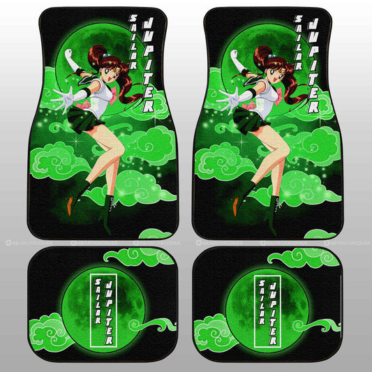 Sailor Jupiter Car Floor Mats Custom Car Interior Accessories - Gearcarcover - 2
