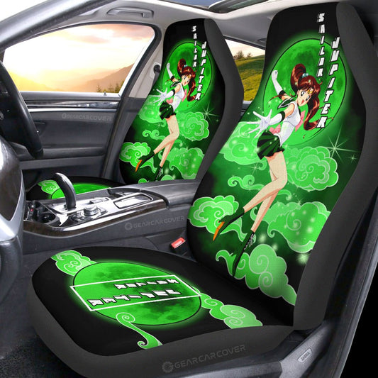 Sailor Jupiter Car Seat Covers Custom Car Interior Accessories - Gearcarcover - 2
