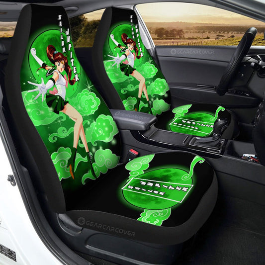 Sailor Jupiter Car Seat Covers Custom Car Interior Accessories - Gearcarcover - 1