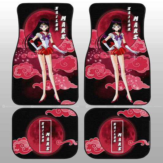 Sailor Mars Car Floor Mats Custom Car Interior Accessories - Gearcarcover - 2