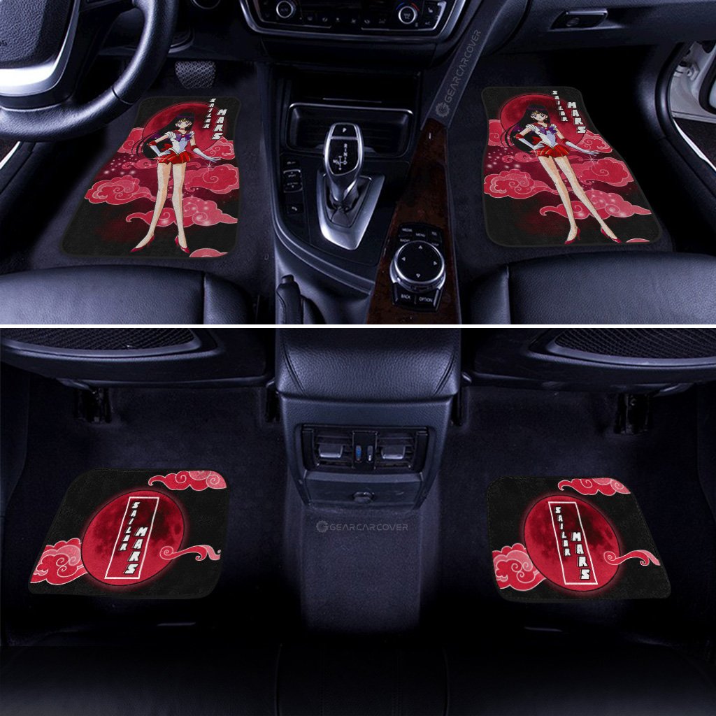 Sailor Mars Car Floor Mats Custom Car Interior Accessories - Gearcarcover - 3