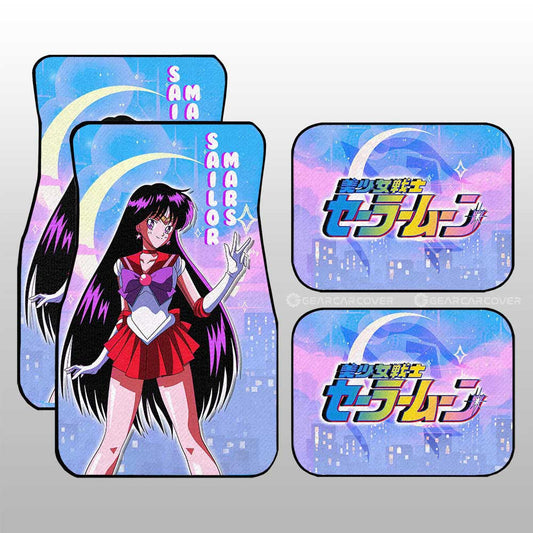 Sailor Mars Car Floor Mats Custom For Car Decoration - Gearcarcover - 1