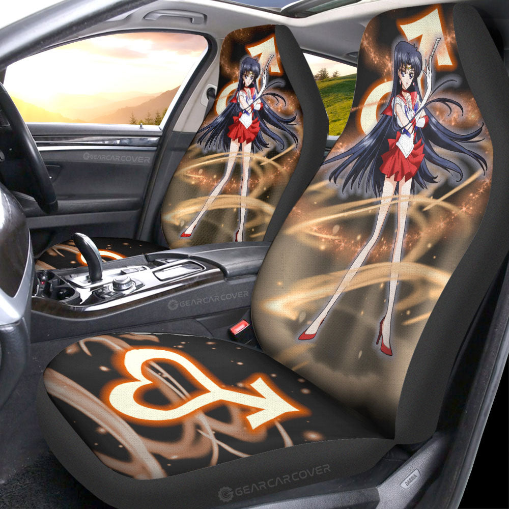 Sailor Mars Car Seat Covers Custom Car Accessories - Gearcarcover - 4