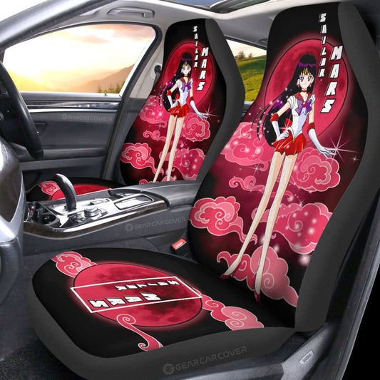 Sailor Mars Car Seat Covers Custom Car Interior Accessories - Gearcarcover - 2