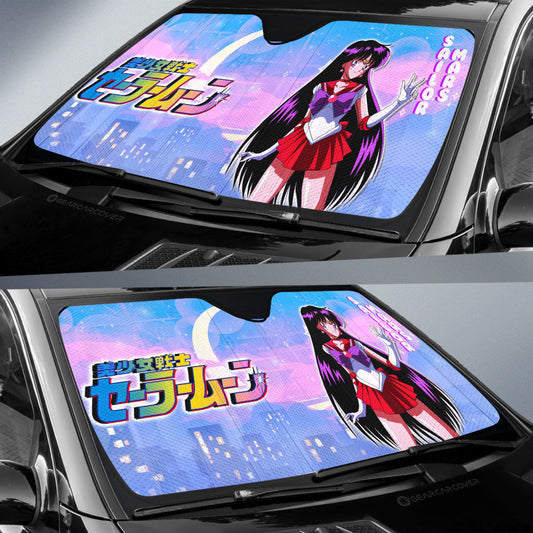 Sailor Mars Car Sunshade Custom For Car Decoration - Gearcarcover - 2