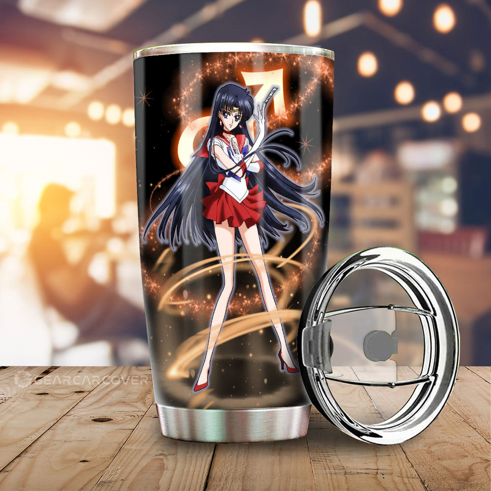 Sailor Mars Tumbler Cup Custom Car Interior Accessories - Gearcarcover - 1