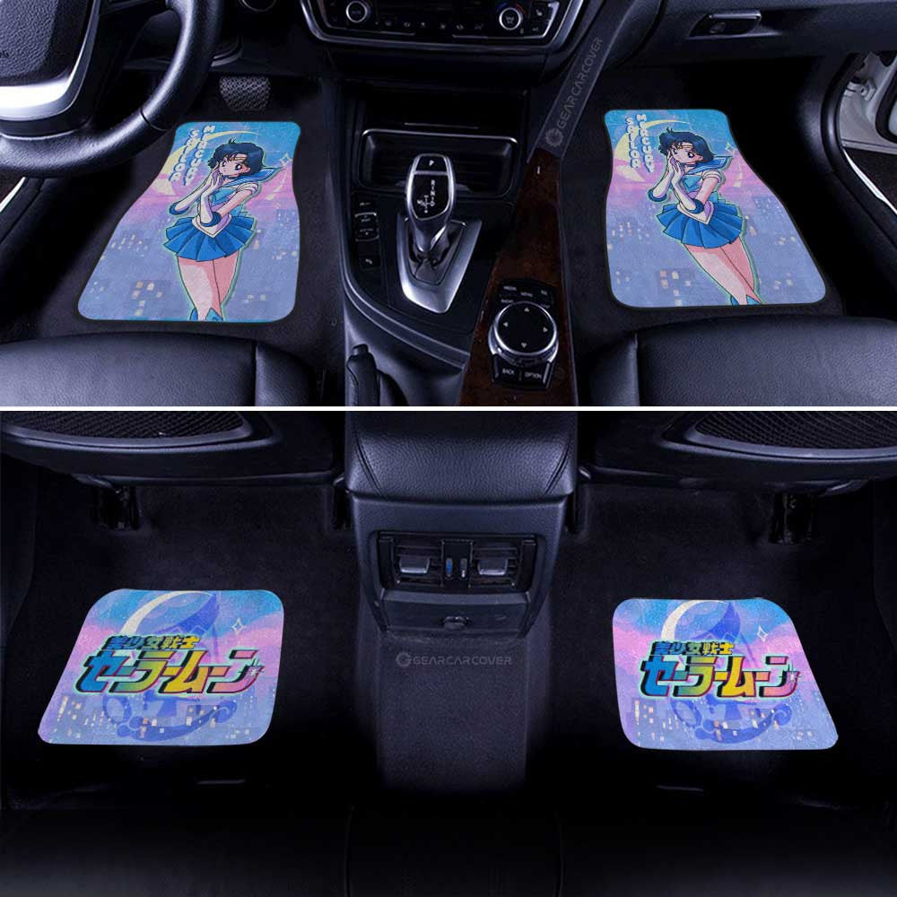 Sailor Mercury Car Floor Mats Custom For Car Decoration - Gearcarcover - 3