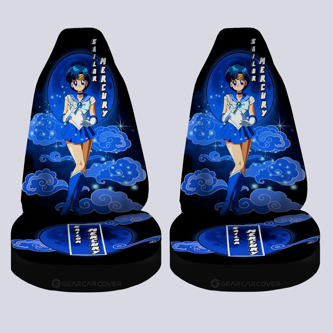 Sailor Mercury Car Seat Covers Custom Car Accessories - Gearcarcover - 4