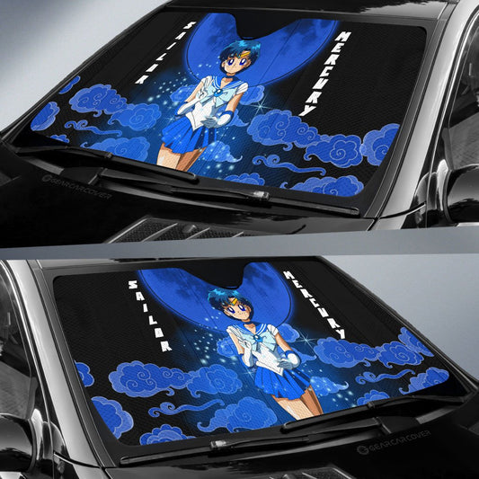 Sailor Mercury Car Sunshade Custom Car Accessories - Gearcarcover - 2