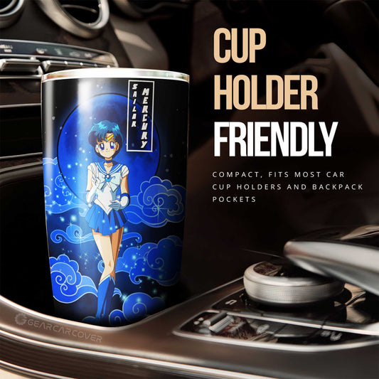 Sailor Mercury Tumbler Cup Custom Car Accessories - Gearcarcover - 2