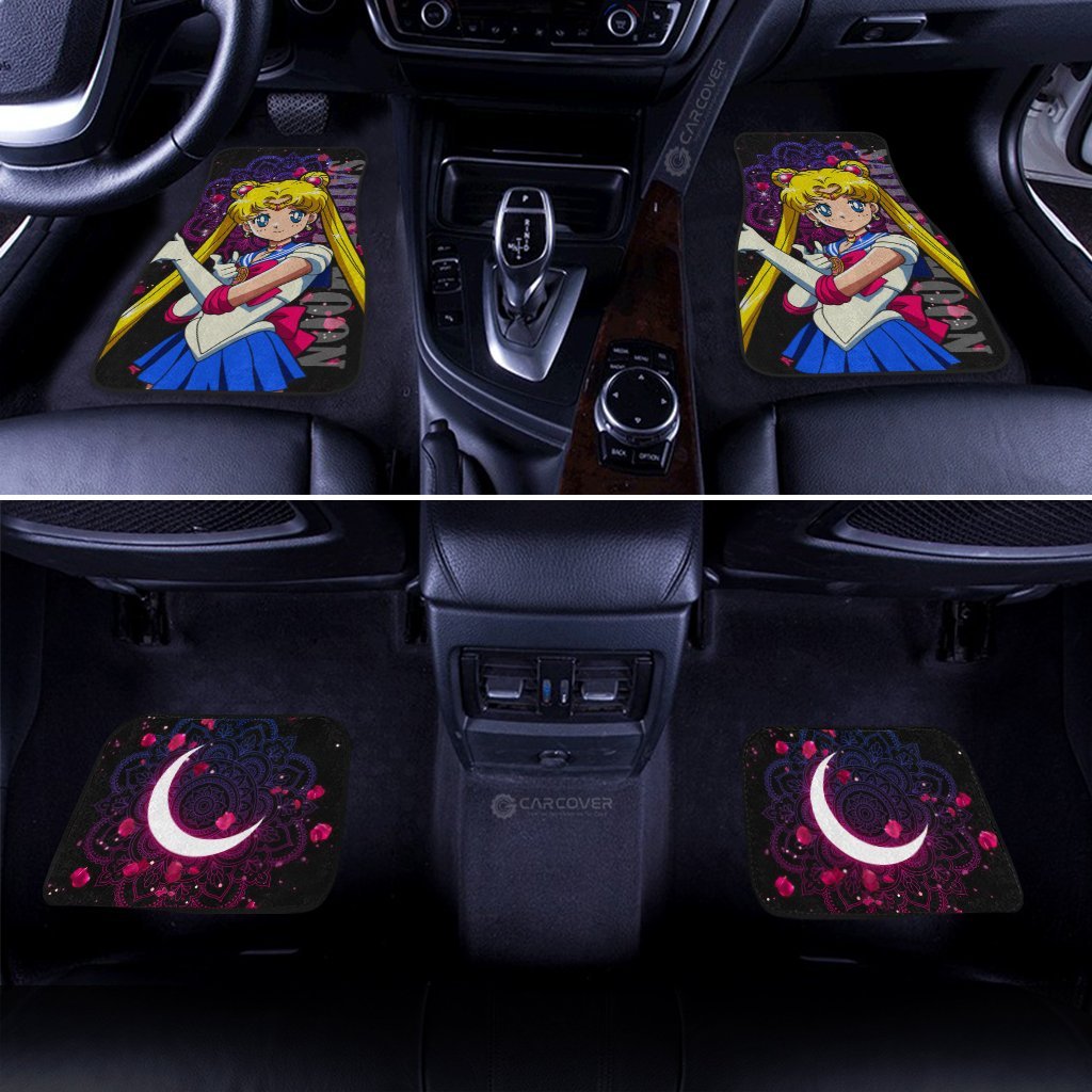 Sailor Moon Car Floor Mats Custom Anime Car Interior Accessories - Gearcarcover - 3