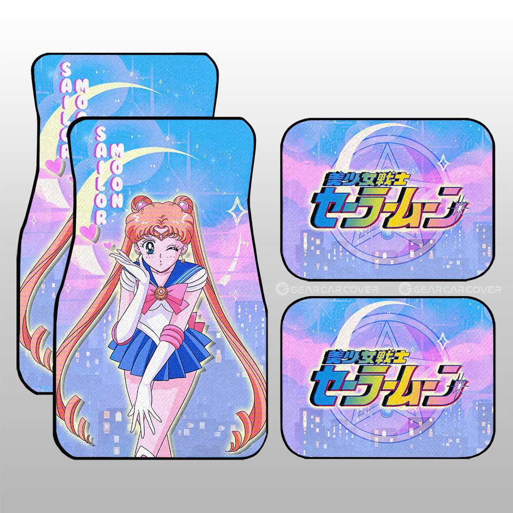 Sailor Moon Car Floor Mats Custom Sailor Moon Anime For Car Decoration - Gearcarcover - 1