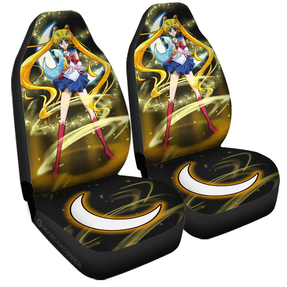 Sailor Moon Car Seat Covers Custom Sailor Moon Anime Car Accessories - Gearcarcover - 1
