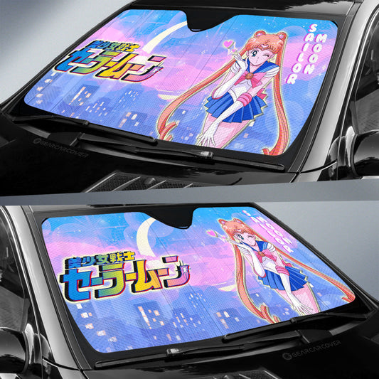 Sailor Moon Car Sunshade Custom Sailor Moon Anime For Car Decoration - Gearcarcover - 2